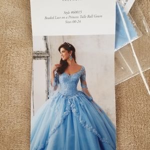Morilee Beaded Lace on a Princess Tulle Ball Gown